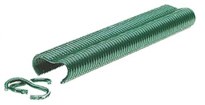 Spona RAPID VR22, PVC zelená, 1600 ks, sponky pro vázací kleště RAPID FP222 a FP20, pro drát 5-11mm