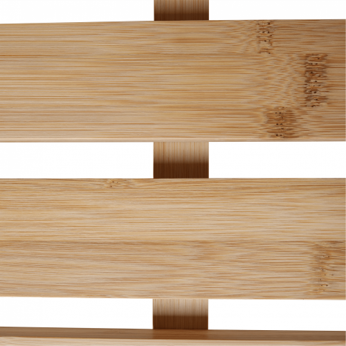 Nedrseča podloga za kopalnico, naravni lakirani bambus, KLERA