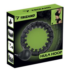 Hula Hoop cu masaj + greutăți Trizand 25208