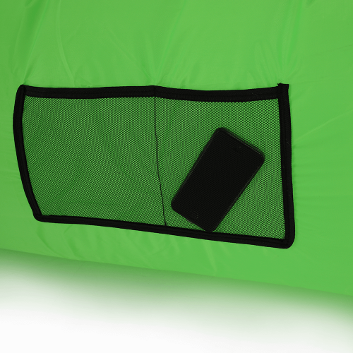 Aufblasbarer Sitzsack/Lazy Bag, grün, LEBAG