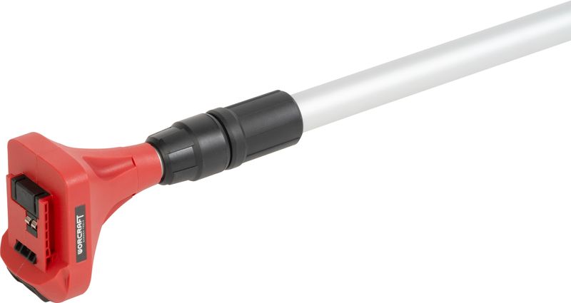 Worcraft WER002 ShareSYS Stange, für Mini-Kettensäge CHS-S20LIBP und Schere CSC-S20LiBP, teleskopisch, 1,6-2,6 m