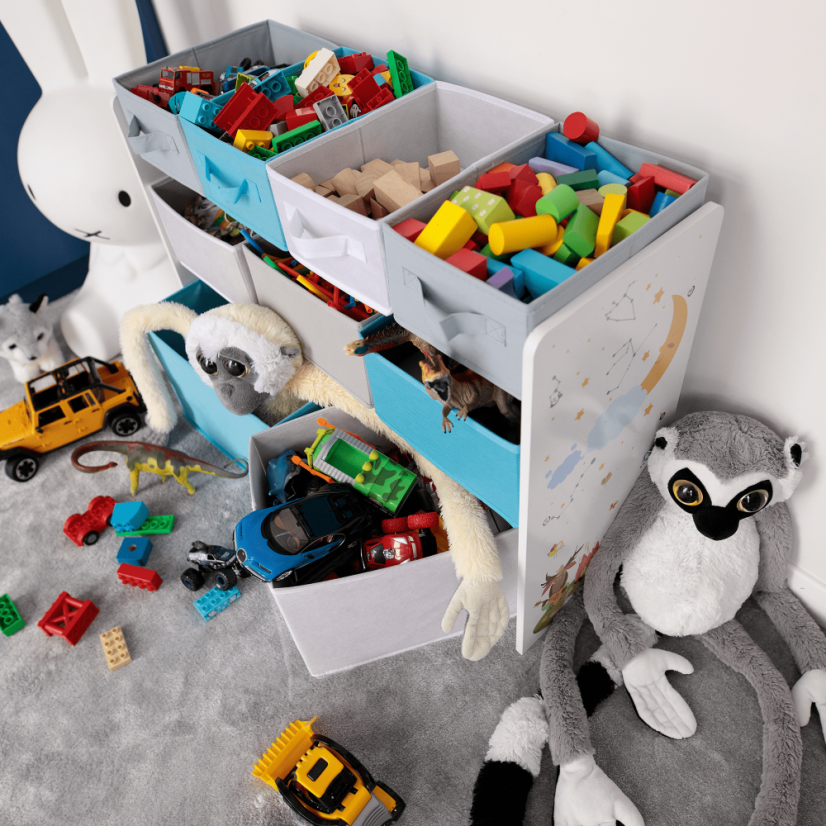 Organizer/Spielzeugregal, mehrfarbig/Muster, DARLING TYPE 2
