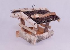 Vogelhäuschen 19x25x18 cm Holz