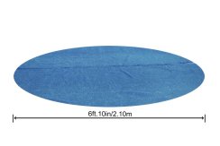 Prelata Bestway® FlowClear™, 58060, solar, piscina, 2,44 m