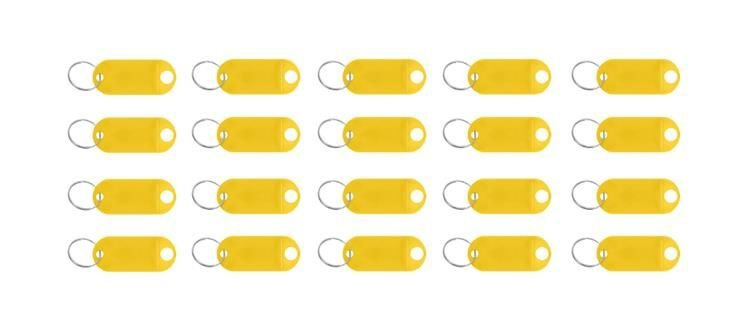 Schlüsselanhänger-/Identifikationsschlüssel-Set 100-tlg.