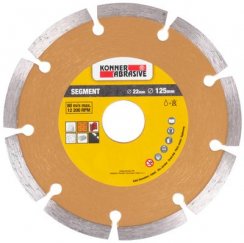 Disk KONNER D71003 125 mm, dijamant, segment