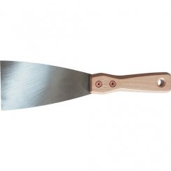 York® simító 850/030 mm, acél, falra, festő spatula, fa nyél