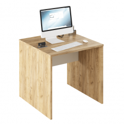Schreibtisch, Artisan-Eiche/Weiß, RIOMA TYP 17
