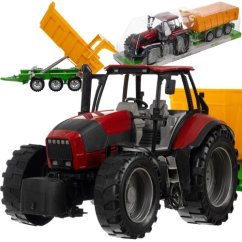 Kmetijski traktor s prikolico 24711
