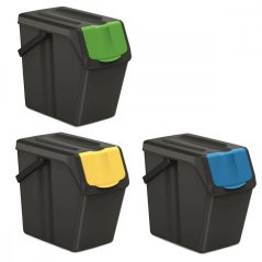 Coș de gunoi separat UH 3x25 l SORTI BOX set KLC