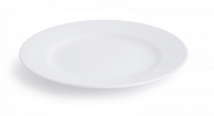 Sekély porcelán tányér 24 cm PURE Premium