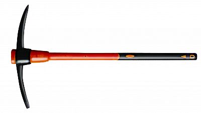 Spitzhacke geschmiedet 2,5 kg mit Glasfaserstiel 90 cm, Mac Hook