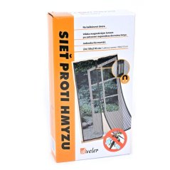 Sieť proti hmyzu magnetická na dvere 2x50 x 210cm SKVELER KLC