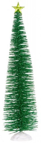 Stromeček MagicHome Vánoce, třpytivý s hvězdičkou, 30 cm