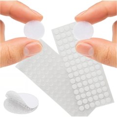 Samolepilni ježki 18 mm 500 kosov beli Ruhhy 25884