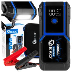 Baterie de pornire 20000mAh, 1000A, LED, 12V, GEKO