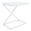 Příruční/noční stolek, bílá, APIA