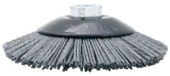 PVC-Bürste, abgewinkelt, 125mm, M14 Gewinde, XL-TOOLS