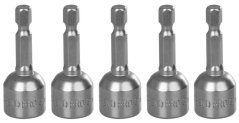 Glava s magnetom Strend Pro MS84, 13 mm, 1/4", magnetni držač bitova, pakiranje od 5 kom.