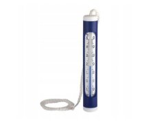 Teplomer bazénový so šnúrkou 16 cm
