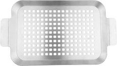 Strend Pro Grill Grillschale, Edelstahl, 34x18,5x2 cm