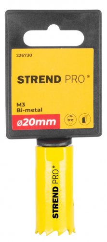 Rezač Strend Pro BHS44, 20 mm, M3 Bi-metal, metalna kruna, pila
