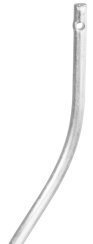 Tyč GS1 1200/5,5 mm, špirálová, drôtená, Zn, oporná k rastlinám a paradajkám