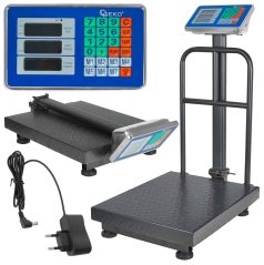 Cântar digital cu platformă până la 300 kg, suprafață de cântărire 40 x 50 cm, GEKO