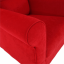Fotelja, tkanina crvena, CHARLOT