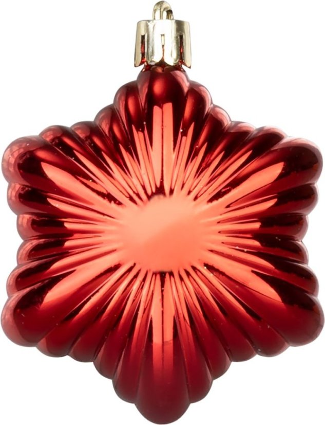 MagicHome Weihnachtskugeln, Set, 32 Stück, Rot-Grün-Weiß, Mix, für den Weihnachtsbaum