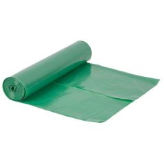 Genti ROLO MagicHome, 120 lit., reciclare, verde, ambalaj. 15 buc, foarte puternic