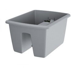 Korlátdoboz UH 398x298x209 mm RESPANA RAILING szürke