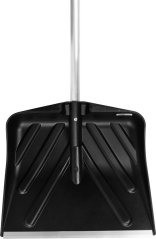 Odhrňovač ANSNOW P9, 435x390 mm, lopata na sneh, plast, odhŕňač, ALU násada, mix farieb, ZMONTOVANÝ