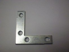 Colț metalic plat 50x50 mm / 100buc