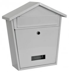 Cutie poștală MODERN B, albă, poștală, 365x365x133 mm