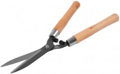 Nożyce do żywopłotu Strend Pro, ogrodowe, z drewnianym uchwytem, 520 mm