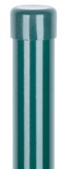 Słupek Strend Pro METALTEC, 48/2000/1,50 mm, zielony, okrągły, zaślepka, Zn+PVC, RAL6005 (akce)