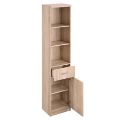 Półka otwarta 1D1S, dąb sonoma, TOPTY TYP 33