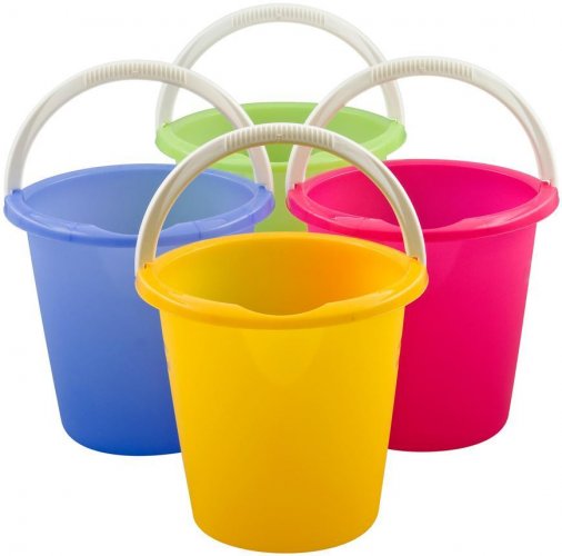 Bucket Curver® BINGO 10L, kolorowy