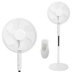 Stojanový ventilátor 45 W, 3 režimy, diaľkové ovládanie