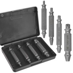 Sada vyťahovačov zalomených skrutiek 4-dielna, KELTIN