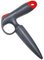 Plastový sádzací kolík s okom, čiernooranžový, RAMP