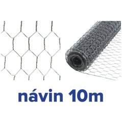 Siatka HEX 16/0,7x1000 mm 10 m ZN GARDENKUS królik KLC