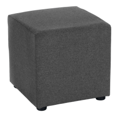 Stołek, tkanina Savana, szary, REGOR