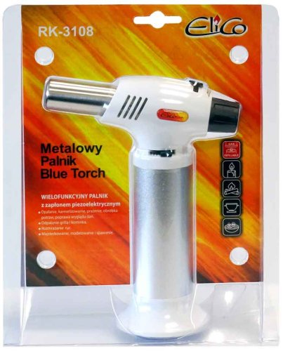 Kovový plynový hořák Blue Torch RK-3108, ELICO