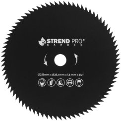 Bozótvágó kés TT-BC415 / 520, tárcsa 80 fog, 255x1,6 mm, tartalék