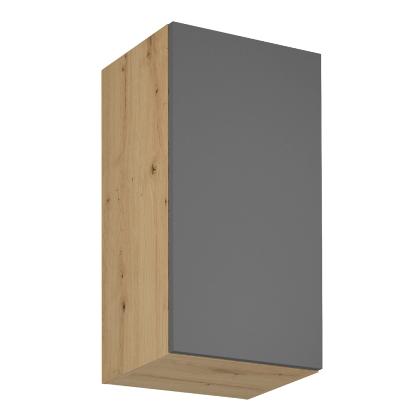 Hängeschrank, Artisan Eiche/mattgrau, universal, LANGEN G40