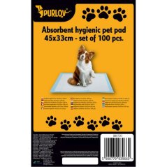 Hygienická absorpční podložka - 100 ks + sáčky (akce)