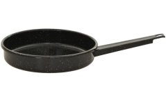Emajlirana tava 22 cm crna