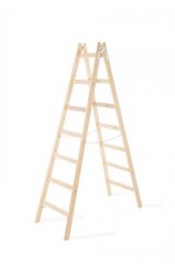 Ljestve drvene duple 7p.